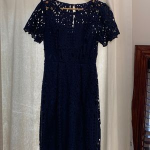 anthropologie lace dress